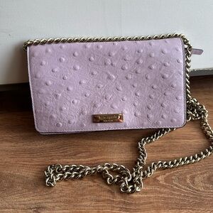 Kate Spade Ostrich Embossed Crossbody Bag